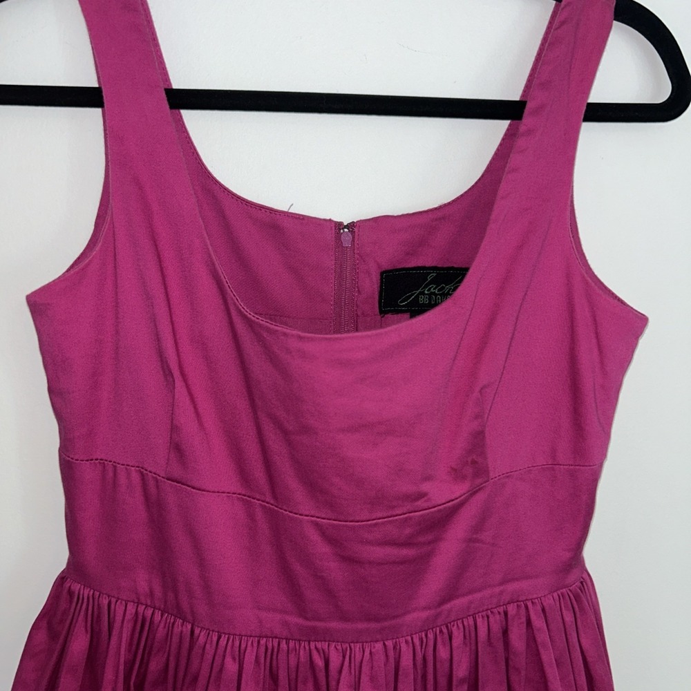 Jack By Bb Dakota Fit And Flair Medium Dress Sleeveless Pink - Picture 4 of 10